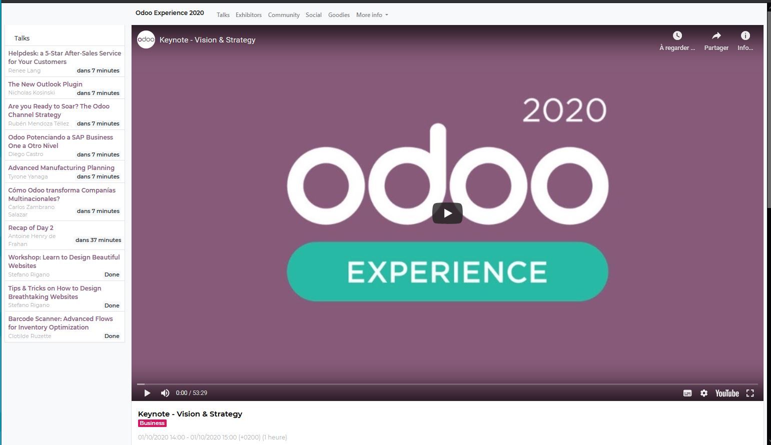 Odoo • Texte et Image